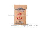 Multiwall Kraft Paper Food Packaging Custom Printed Bags Single / Double Stitched