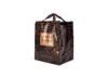 Supermarket / Promotional Non Woven Eco Bag With Handles Square Bottom Durable