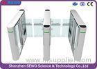 High End Rapid controlled Access Gates Optical turnstile for office building