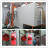 PP plastic powder coating booth