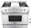 Professional 3 Burners Stove Top Gas Electric Oven With 2 Halogen Lights