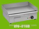 220V 3KW Safety Cooking Stainless Steel Flat Top Grill For Home Kitchen / Restaurant