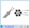 Double Stranding Layers 33kv Fiber Optical Cable 36 core OPGW cable