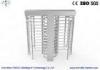 Single Direction Dual Lane Stadium Entrance Turnstile Full Height Gate