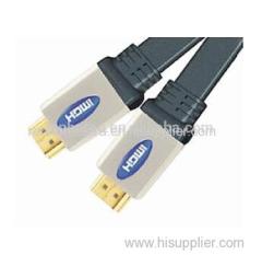 gold plated HDMI A type male to male audio/video connector wire