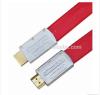 new design with metal shell type A HDMI red male to male flat wire