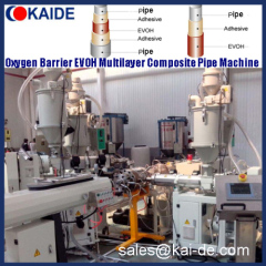 3 layer or 5 layer PE-RT EVOH Pipe extrusion machine/PERT EVOH tube making machine/PER-T EVOH pipe production linepipe