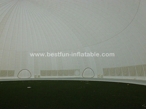 20m huge 0.55mm pvc tarpaulin white dome lgloo