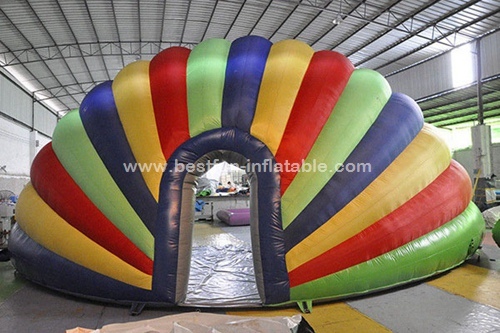 Colorful pvc inflatable stage tent for festival