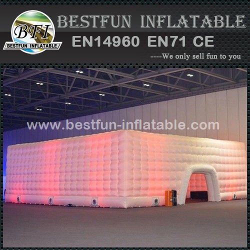 Decoration large waterproof light up inflatable tent used in wedding