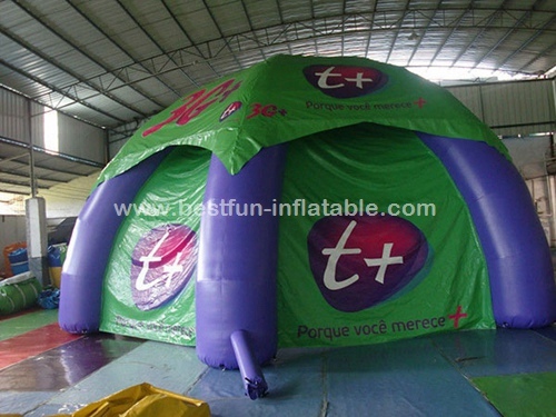 Inflatable spider tent for advertising