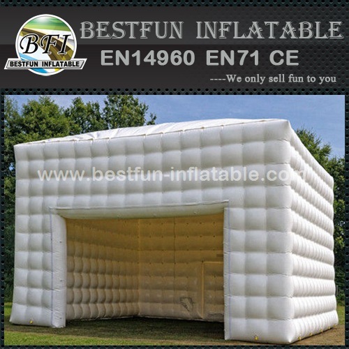 Small portable inflatable cube marquee tent for trade show