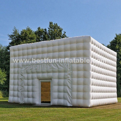 Small portable inflatable cube marquee tent for trade show