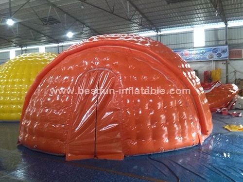 Water proof 6m diameter pvc tarpaulin air dome