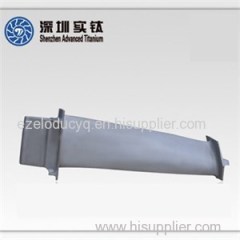Titanium Turbine Blade Product Product Product