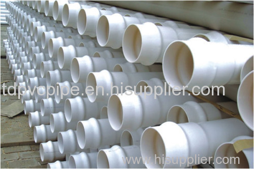 pvc water supply pipe