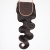 100% remy human hair weave bundles with lace closure weave