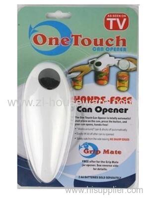 Can Opener with 2x AA(1.5v) batteries CE and Rohs Certification Blister card packing