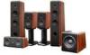 Multi - Color 5.1 Home Cinema Speakers 500W With 10'' Active Subwoofer Wooden Box