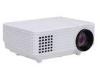 Home Theatre Movie Mini LED Projectors White Color Support HDMI VGA AV USB