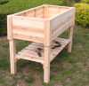 Rectangular Raised Garden Beds Backyard Vegetable Planter