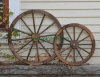 Decorative Wall Hanging Wooden Wheels