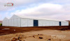 Aluminum warehouse tent for storage