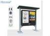 Sun Readable Outdoor LCD Display Floorstanding for Subway / Airport Advertising