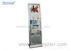 Andriod / WIFI / 3G Floor Standing LCD Advertising Display 21.5 Inch with Catalogue Brochures