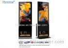 55 Inch Indoor Advertising Screens with Shoe Brush for Restaurant / Shop / Bookstore