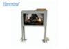 55&quot; Floor Standing LCD Outdoor Display Digital Signage Wide Viewing 2000 cd / m2