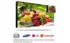 Black 46 inch Wall Mounted LCD Video Wall Multimedia With 4K Panel Samsung
