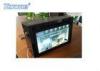 White / Black Transparent LCD Display Showcase 22 inch With Touch Screen