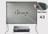 Community Events fast fold Rear Projection Screens 120 inch 4 to 3 Format