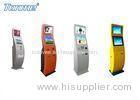 Multi Color Interactive Dual Touch Screen Information Kiosk Outstanding Self Service Terminal