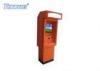 Touch Screen Self Service Kiosk Multimedia Ticket Vending Machine With Thermal Printer