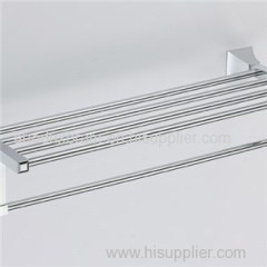 Chromed Bath Towel Rack