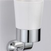 Chrome Plated Toothbrush Holder