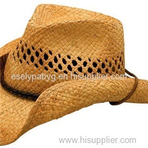 Promotional Stiff Paper Straw Cowboy Hats