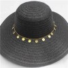 Fashion wholesale wide brim straw hats for women