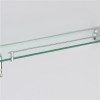 Luxurious Glass Shelf With Rail