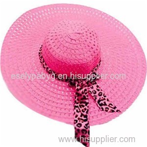 Customized Summer Paper Straw floppy Hat