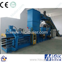 Horizontal or Vertical hydraulic baler for waste paper wool bales clothing