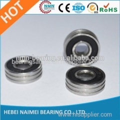 Carbon steel double groove ball bearing 608ZZ