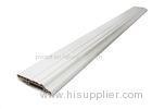 White Flexible Decorative Skirting Boards For Vinyl Flooring Healthy No Toxic