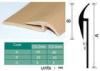 Eco - Friendly Flexible Plastic Capping Strip For PVC Vinyl Flooring 40 * 6.5 mm