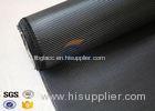 Anti Corrosion Black Silver Coated Glass Fibre Fabric with E / C Fiberglass Yarn