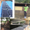 7.5KW submersible deep well solar wter pump system for borehole