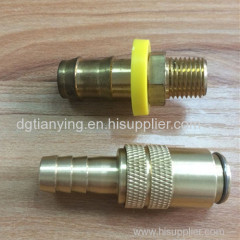 Mould Couplings Plug-in Hose Connector with Push-Lok Connections