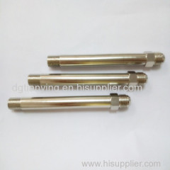 Flare fittings flare male plugs/male nipples plated brass
